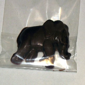 Шоколадный слоник