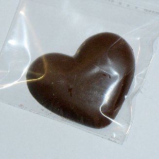Сердце шоколадное