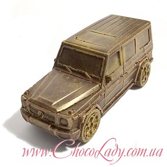 Шоколадная Машина Mercedes-Benz G-класс (Кубик)