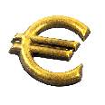 Символ евро из шоколада