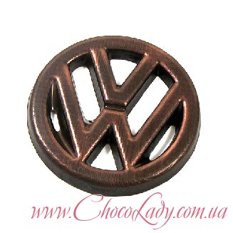 Знак шоколадный Volkswagen Фольксваген