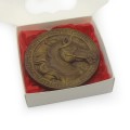 Шоколадна медалька з конем Шоколадна медалька з конем