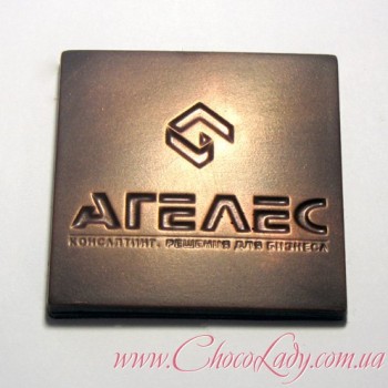 Корпоративний шоколад з логотипом клієнта 