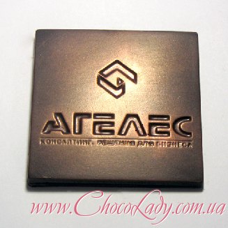 Корпоративный шоколад с логотипом клиента